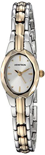 Armitron Women's 75/3313svtt Two-Tone Dress Watch