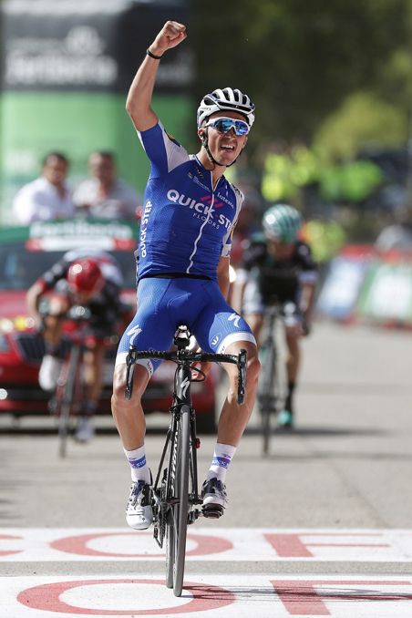 Julian Alaphilippe (Quick-Step Floors) wins stage 8 of the Vuelta a Espana