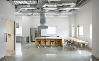 the renovation of three kitchen studios