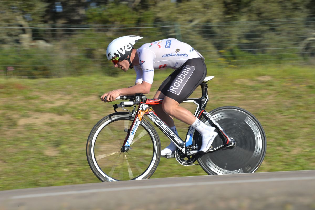 Best young rider Rudy Barbier (Roubaix Metropole Europeenne De Lille)