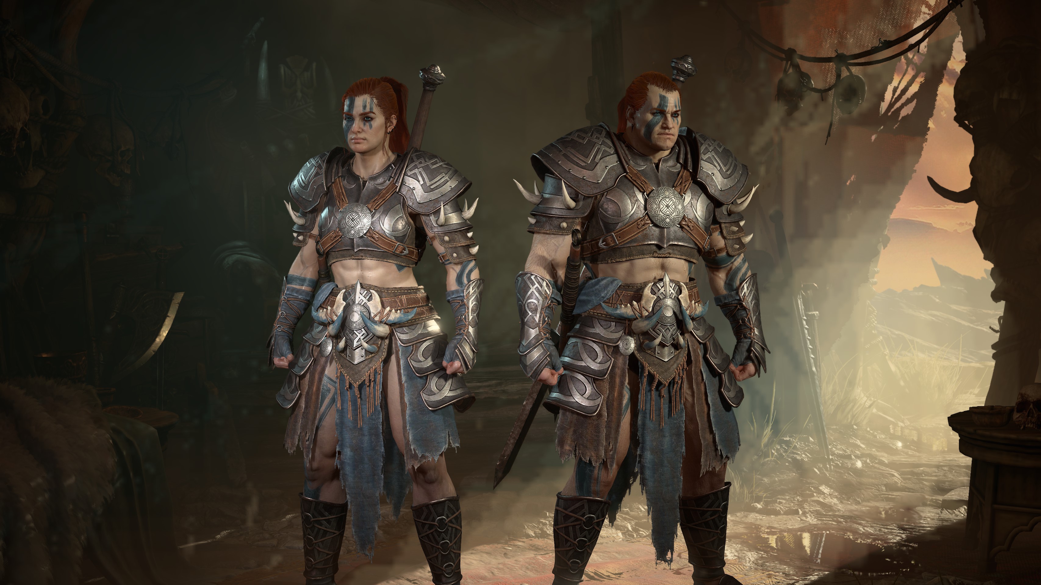 Diablo 3 Barbarian Female Armor