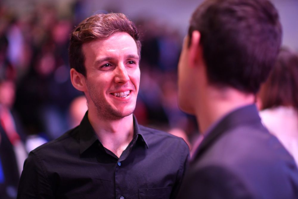 Simon Yates (Mitchelton-Scott) at the 2019 Vuelta route presentation