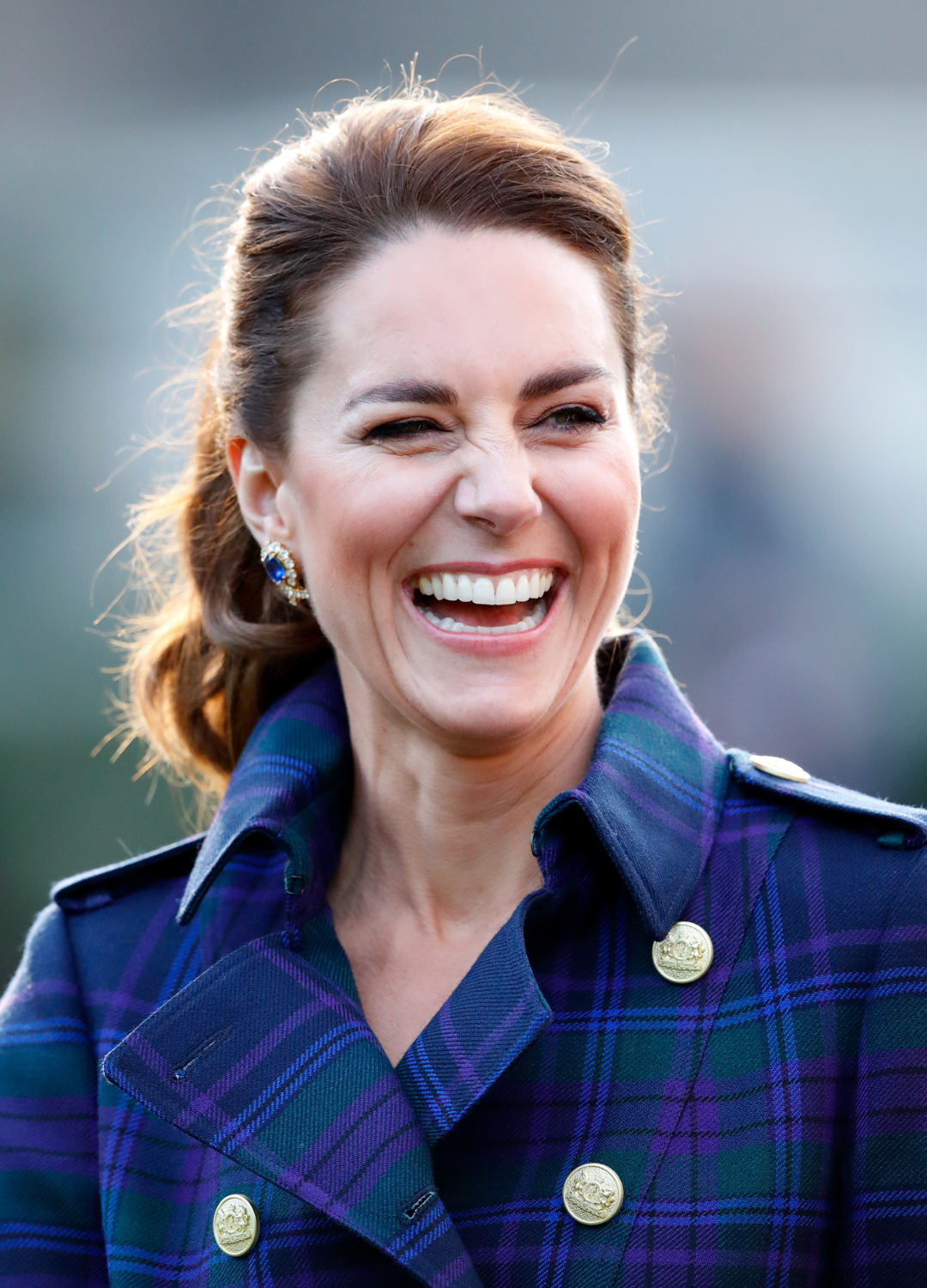 Catherine, Duchess of Cambridge hosts a drive-in cinema screening of Disney's 'Cruella' for Scottish NHS workers at The Palace of Holyroodhouse on May 26, 2021 in Edinburgh, Scotland