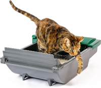 Pet Zone Semi Automatic Cat Litter Box:$165.56now $116.75 on Amazon