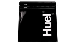 Huel Black Edition on white background