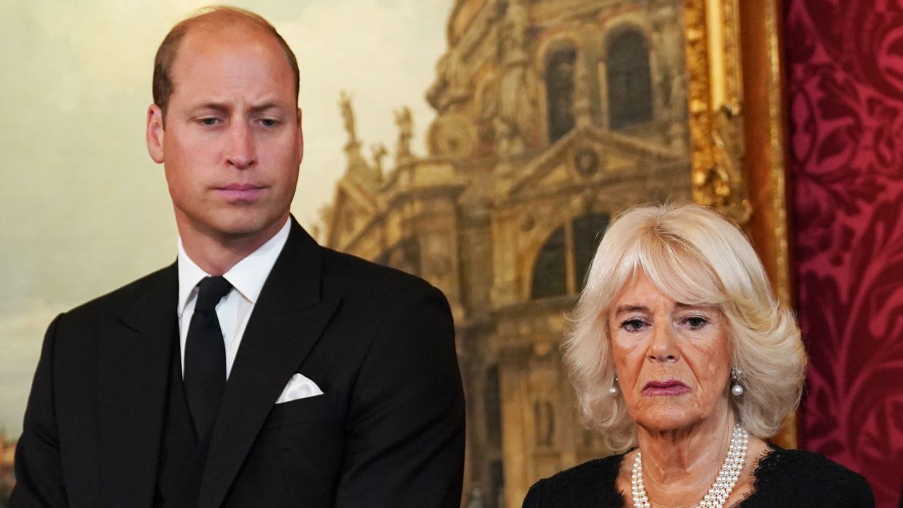 Prince William glares at Queen Camilla