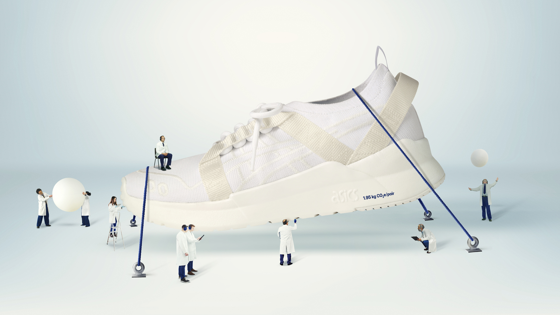 ASICS launches GEL-LYTE III CM 1.95, the lightest ever CO2 emissions sneaker