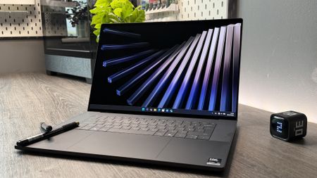 Dell XPS 16 (2026) laptop in an office