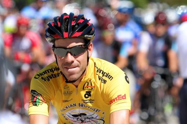 The day's leader Francois Parisien (Team Spidertech Powered by C10)