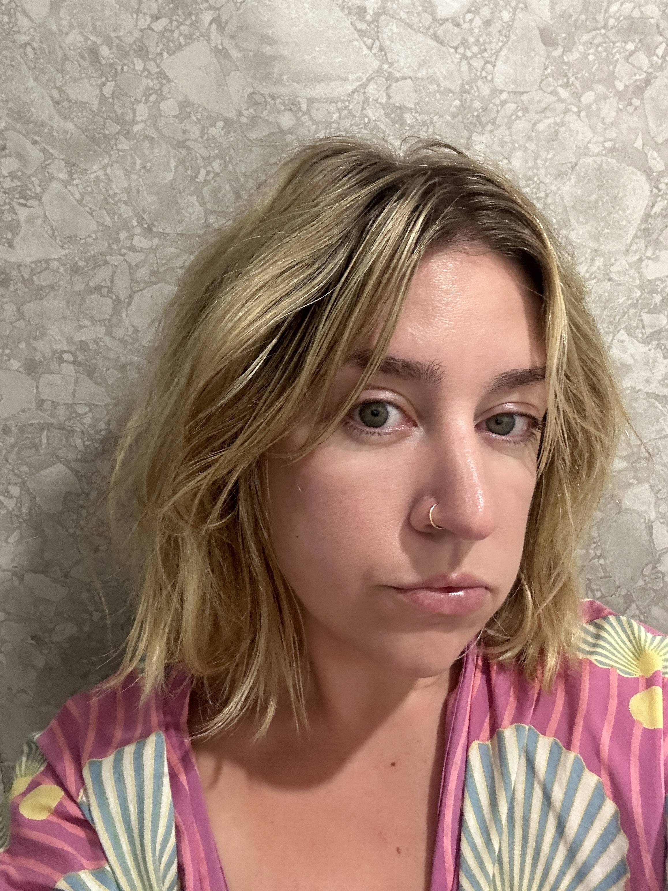 Rachel, a Marie Claire tester after testing Amika Flash Instant Shine Hair Gloss Mask