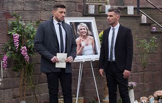 Ryan and Ste's affair is exposed by Leela at Amy's memorial