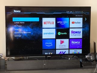 how to clear roku cache