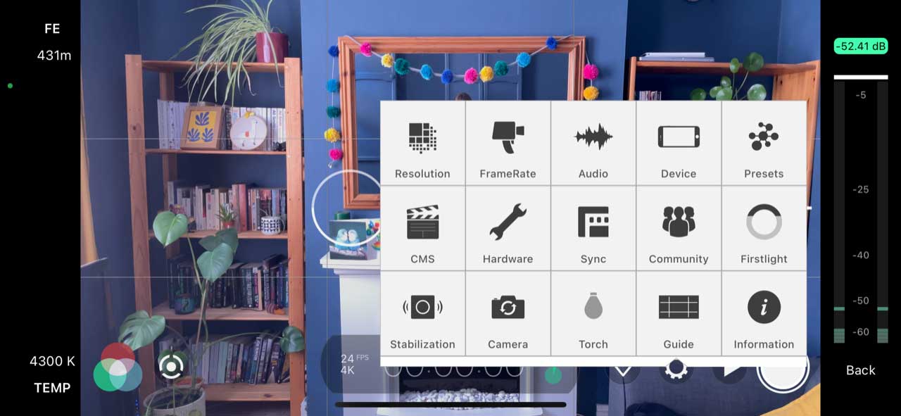 Filmic Pro screenshots