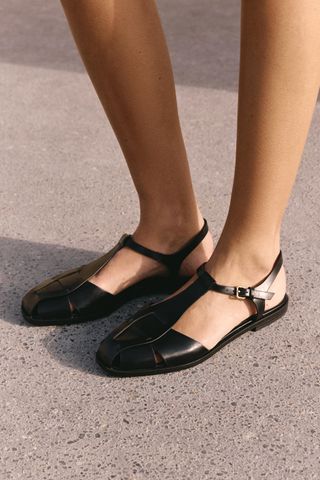 Flat-Sole Sandals