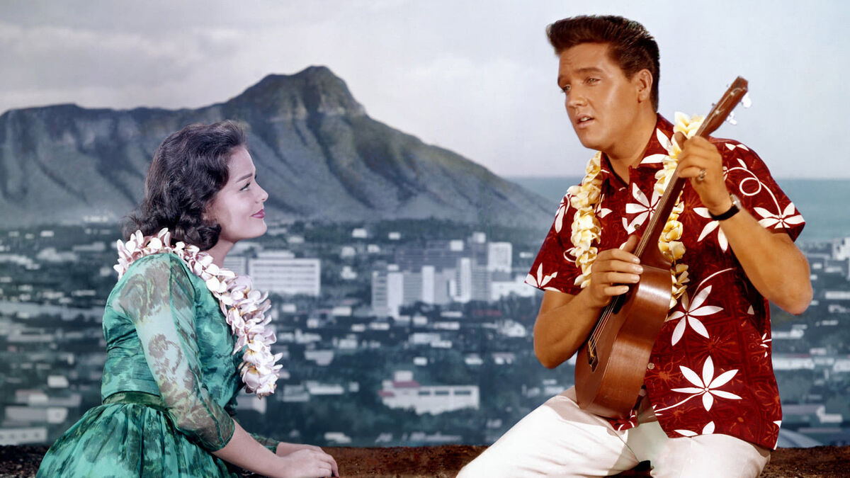 Elvis Presley in Blue Hawaii