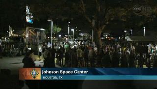 Houston Crowd Catches Final Shuttle Landing
