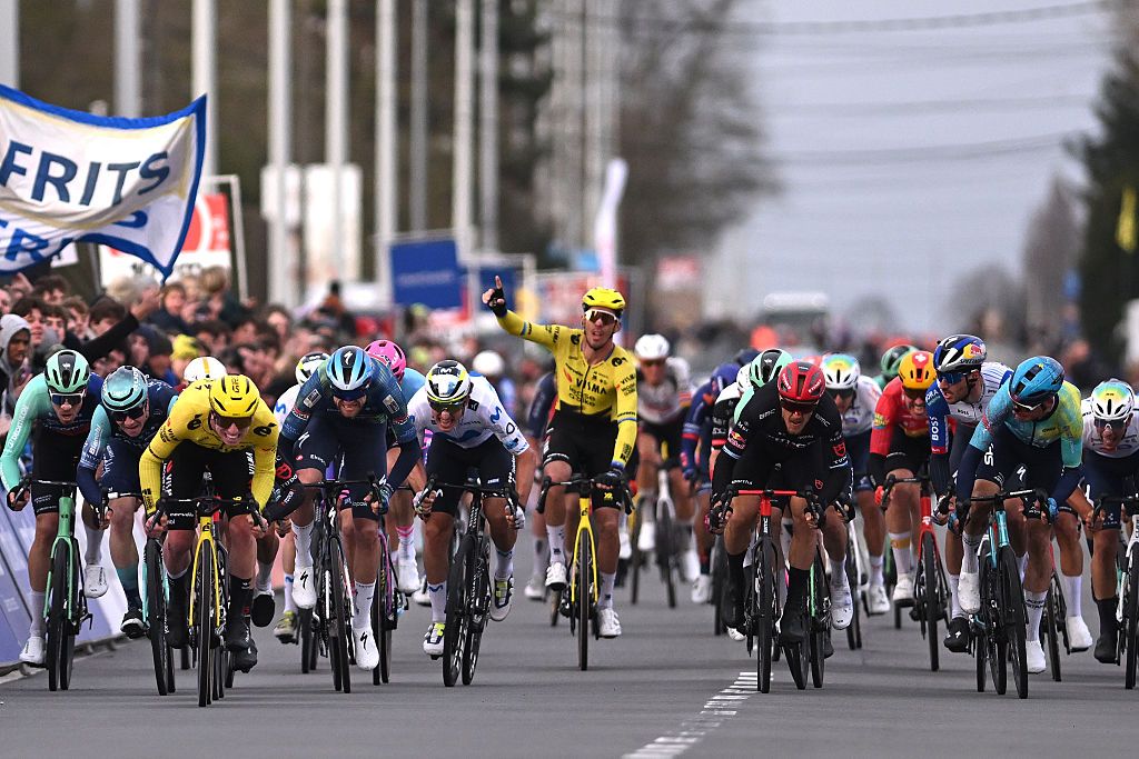 Joint podium finish in Kuurne-Brussel-Kuurne salvages Tudor's Opening Weekend - 'When you're the only guy on the team bus that didn't need a doctor, that's super tough'