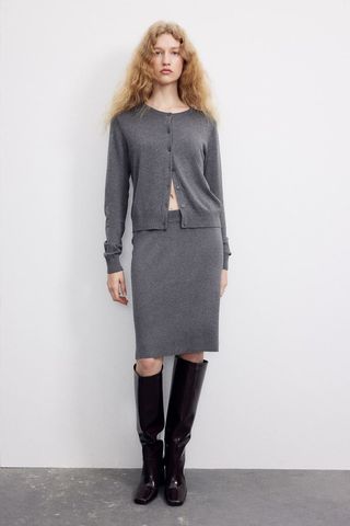 Rib-Knit Skirt