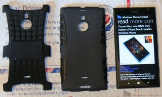 MiniSuit Rugged Hybrid Kickstand Case for Lumia 1520