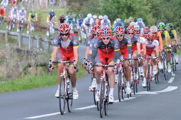 RadioShack lead the peloton