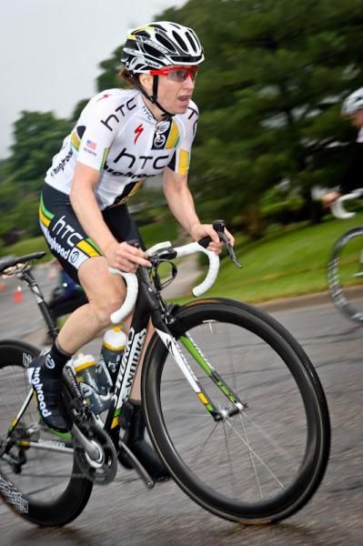 Amber Neben (HTC-Highroad) had a strong ride for fourth place today.