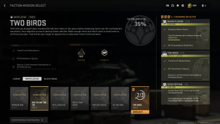 Call of Duty Warzone 2.0 DMZ faction mission Two Birds to unlock a free 'Defuse' Zimo Operator skin