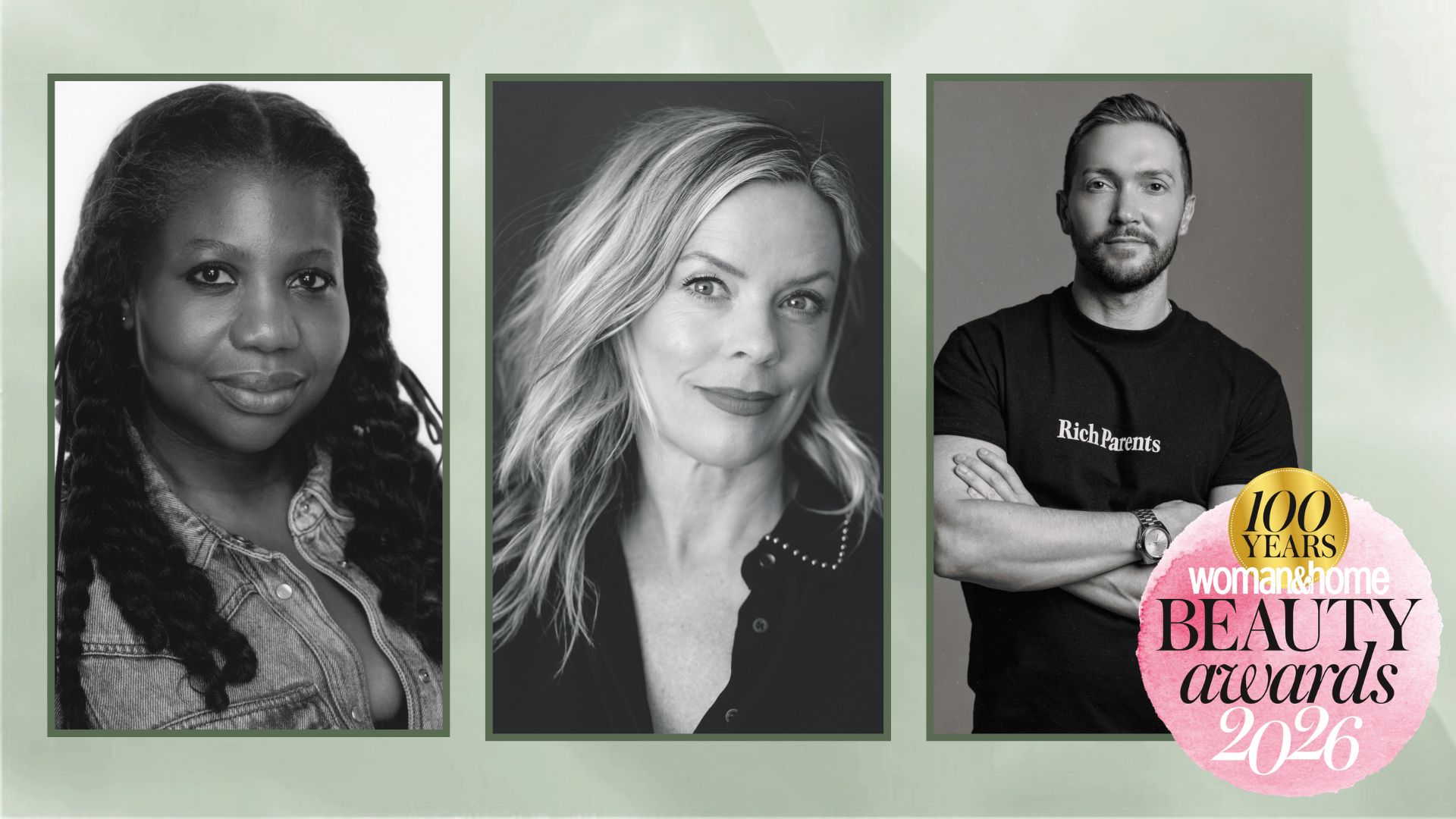 an image of some of the judges for the woman &amp; home beauty awards 2026