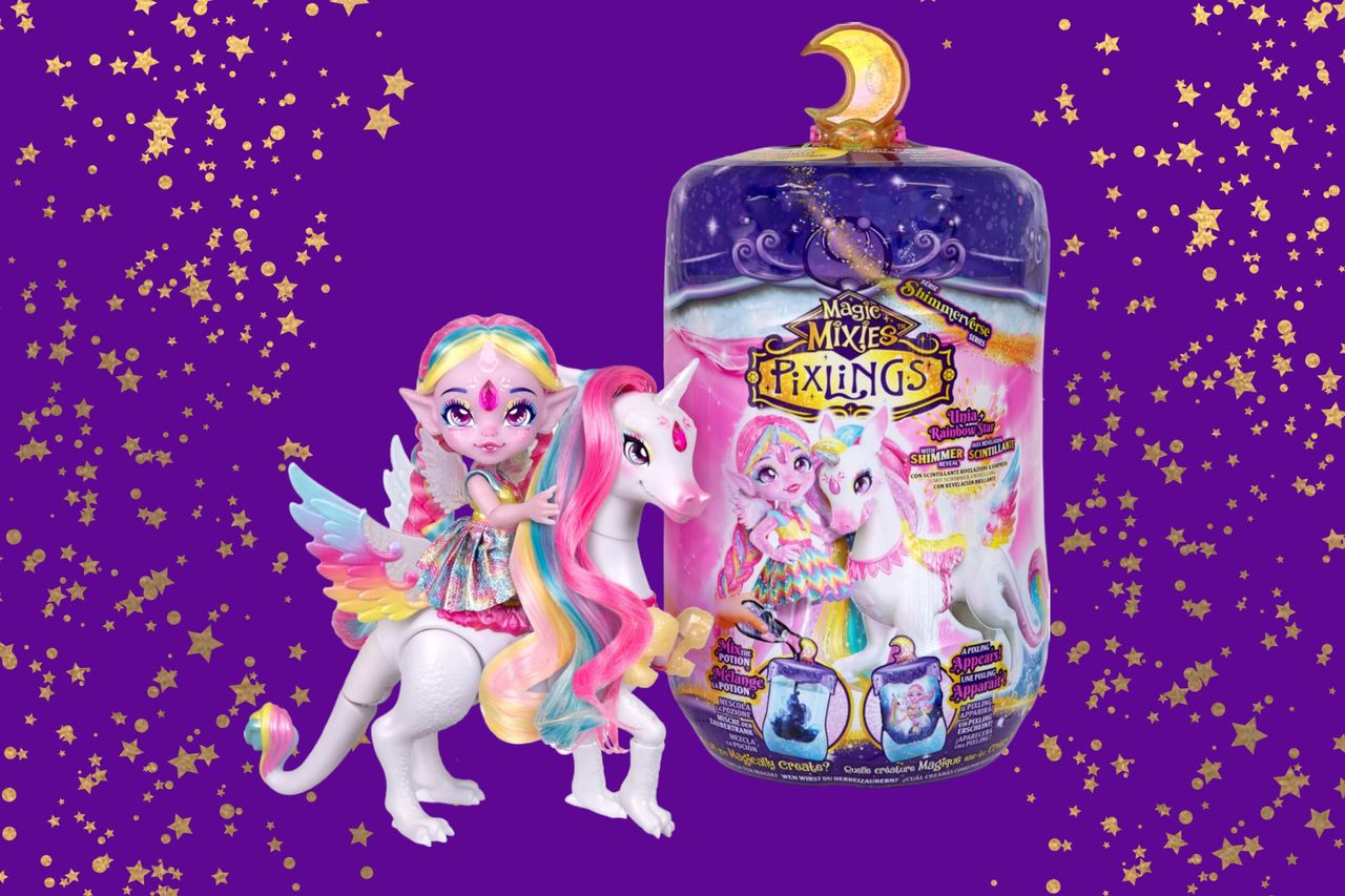 Magic Mixies Shimmerverse Pixlings Doll and Pegacorn toy review