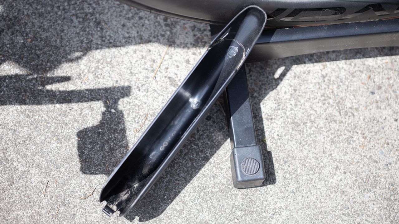 Orbea Orca Aero M120iLTD inside of Aero Accessory Container