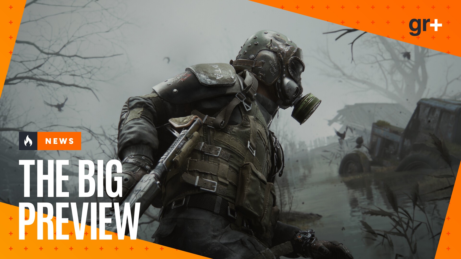 Metro 2039 Big Preview image featuring a solider in a gas mask