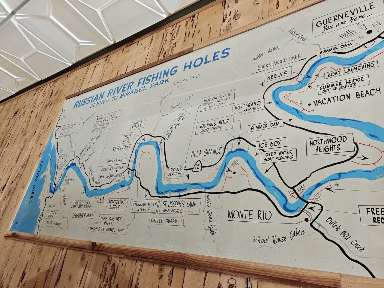 Fishing map shot by OnePlus 13R