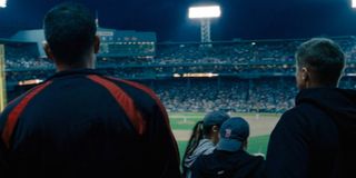 Ben Affleck and Jeremy Renner in Fenway Park in The Town