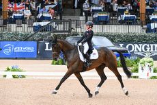 WEG eventing dressage Ros Canter