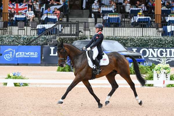 WEG eventing dressage Ros Canter