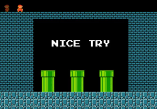 Screen from Mario Royale.