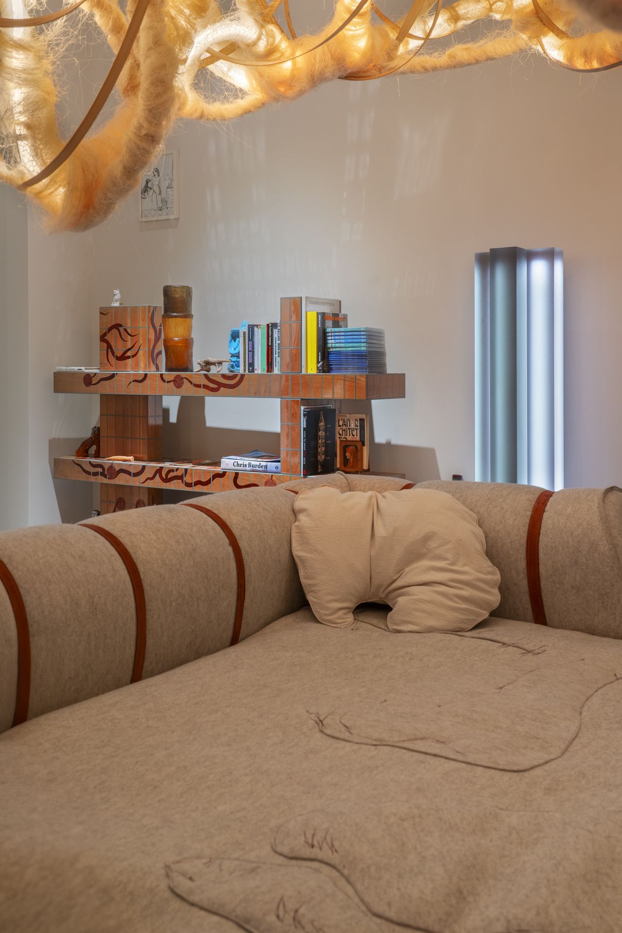 collectible furniture installed in a gallery space