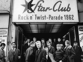 Fans outside the Star Club, Hamburg, in 1962