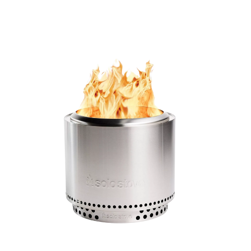 Solo Stove Bonfire 2.0 Stainless Steel Portable Smokeless Firepit & Stand