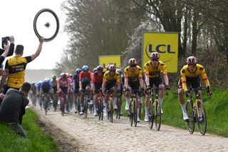 Jumbo-Visma at Paris-Roubaix