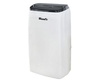 Wood's MDK26 dehumidifier on a white background