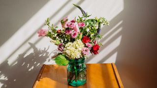 flowers in vase