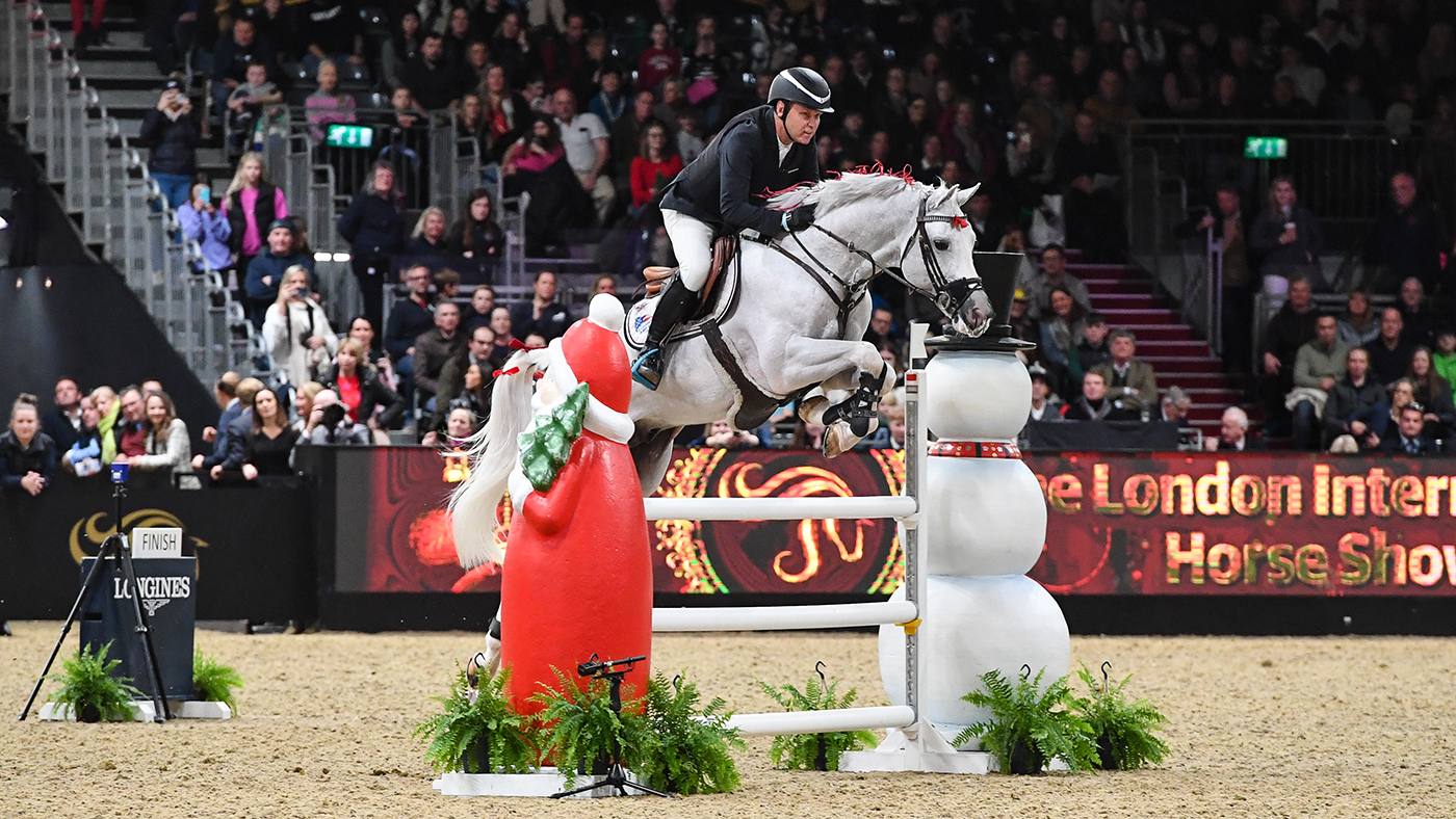 London Horse Show mini major: Geir Gulliksen and Equine America Grandino H