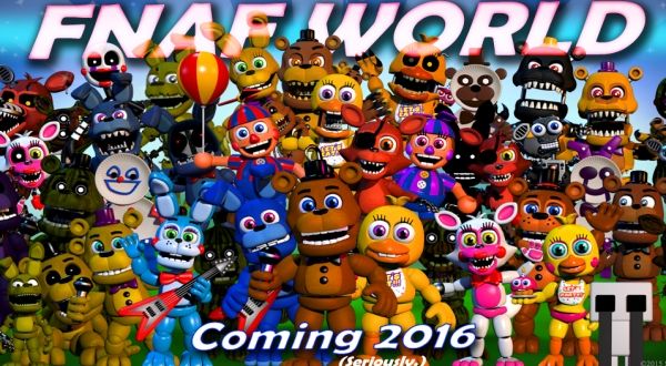 PLAY AS ANIMATRONICS!!.. FNAF WORLD: The Return to Nightmares 