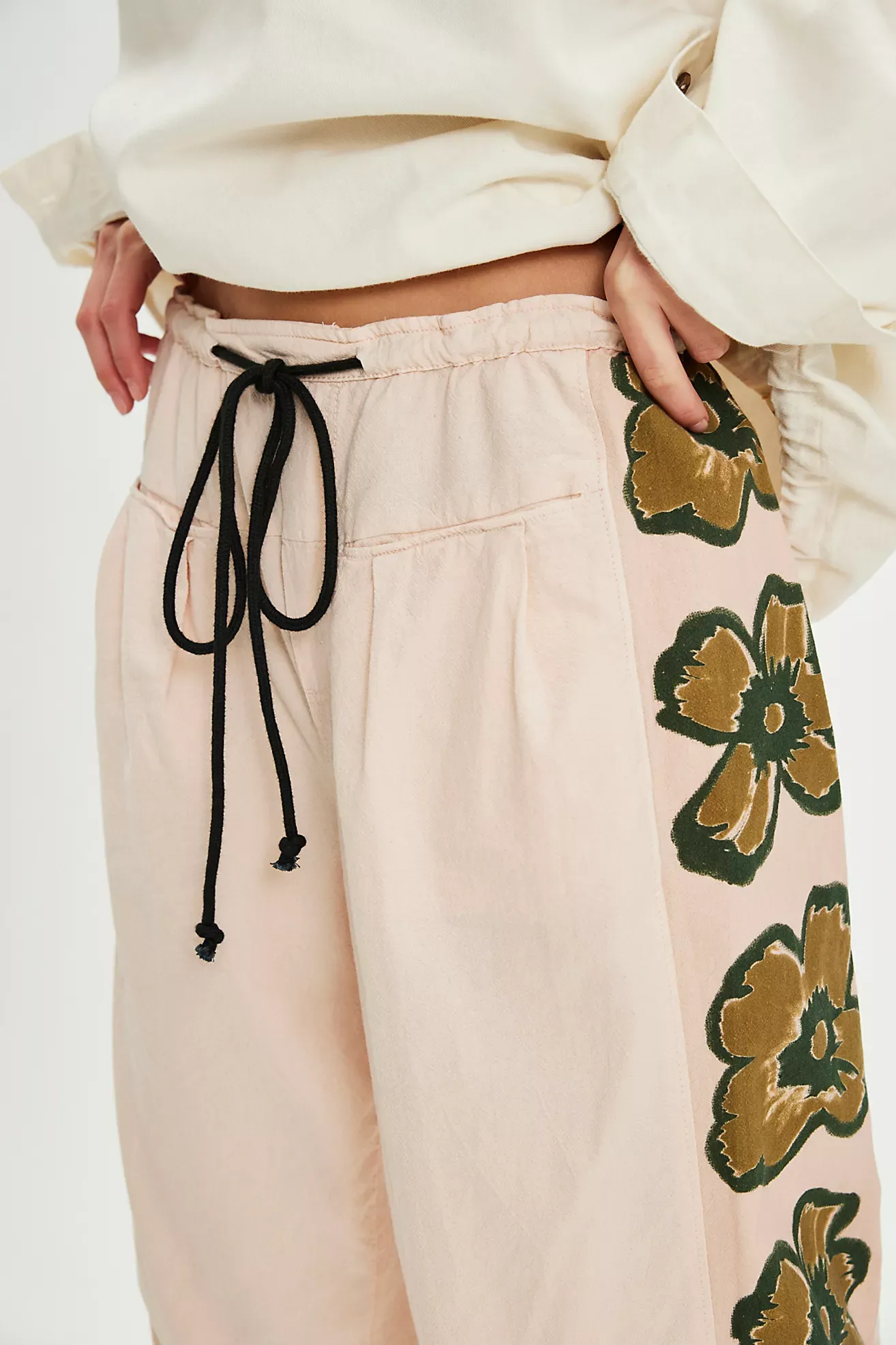 Hudson Canyon Side Printed Pull-On Pants