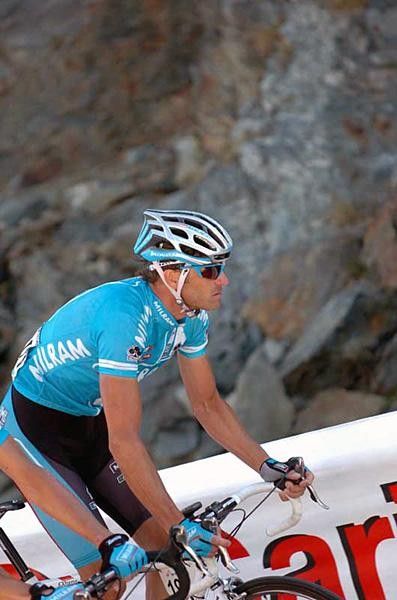Alessandro Petacchi (Milram) thinking of the sprint stages to come.