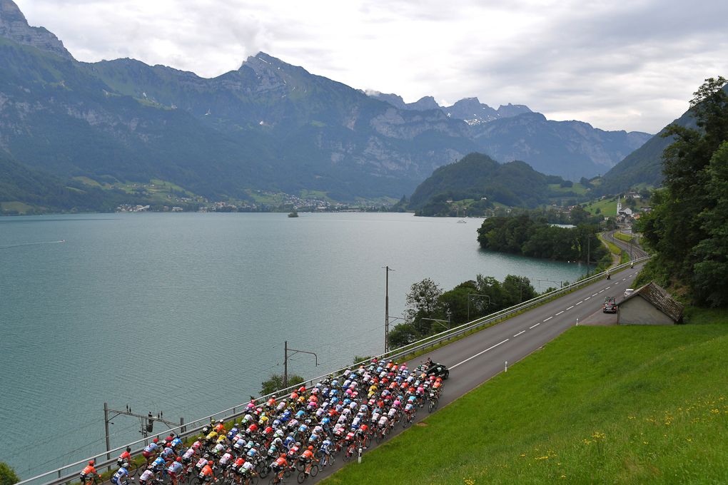 Stage 7 at Tour de Suisse