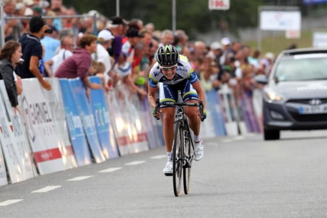 Emma Johansson (Orica - AIS) was second and took second overall in the World Cup series