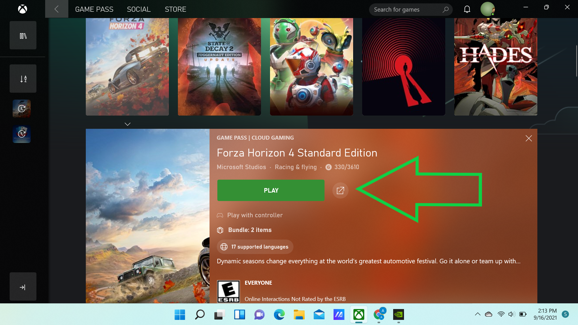 Windows 11: Как транслировать игры Xbox Game Pass с помощью xCloud