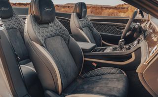 Bentley Continental GT Speed Convertible interior