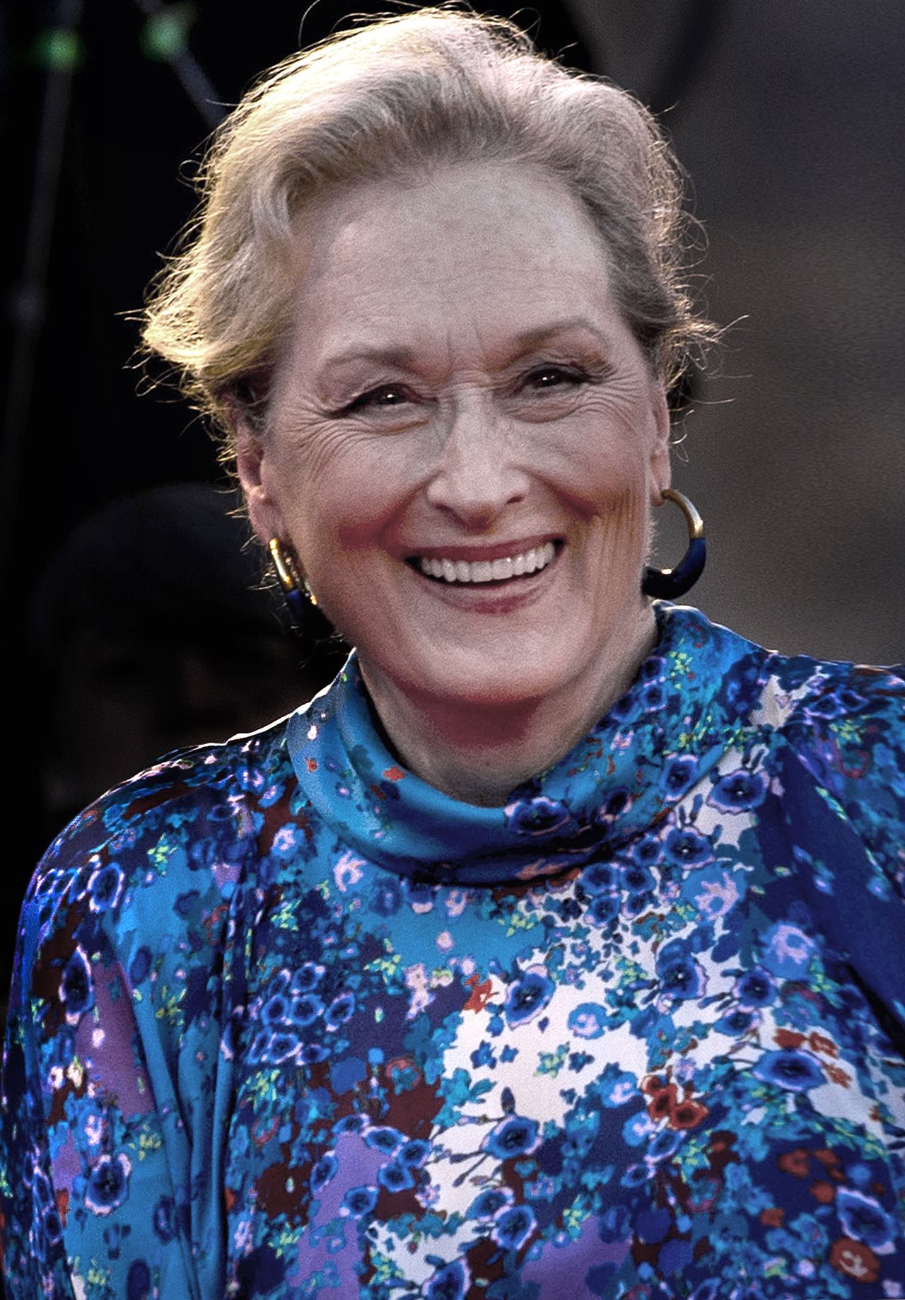Meryl Streep on the red carpet of the 76th Venice Film Festival in 2019